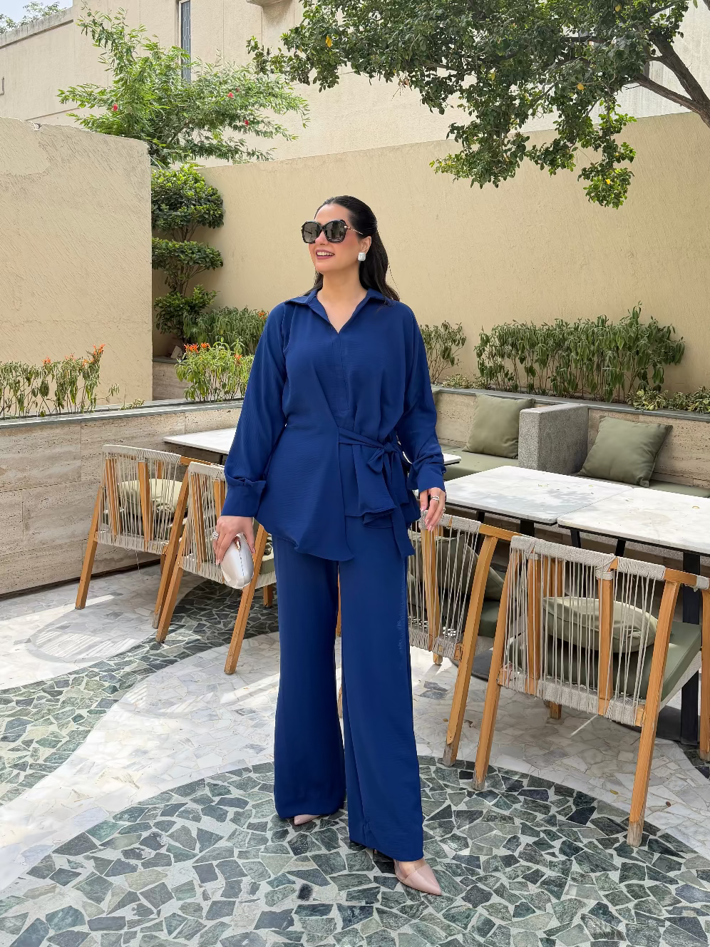 The Cobalt Wrap Set