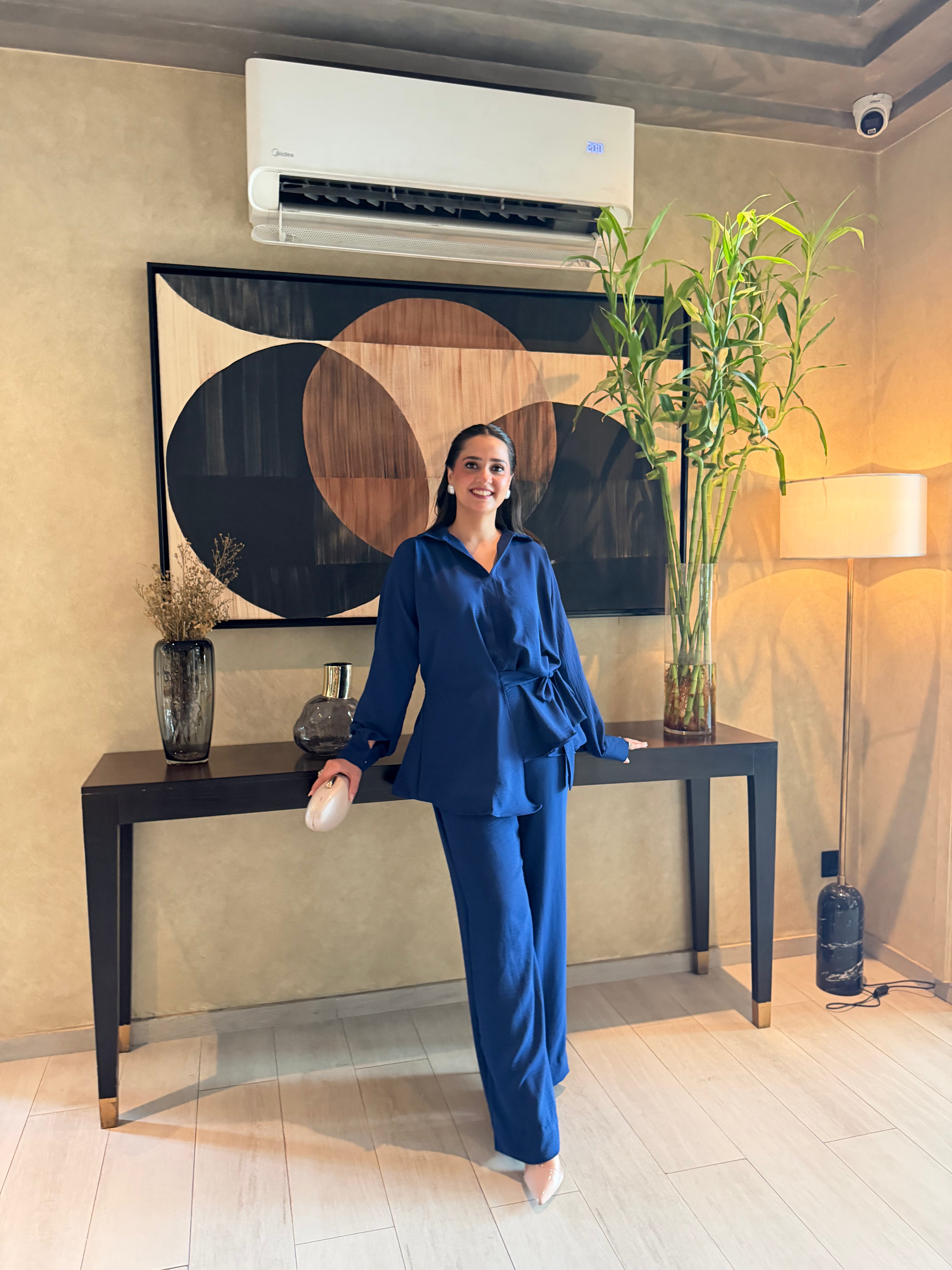 The Cobalt Wrap Set